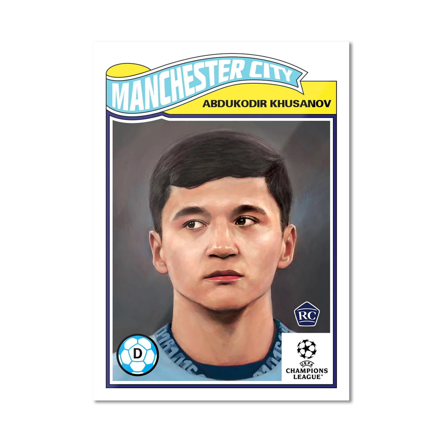 Abdukodir Khusanov - 2025 UCC Living Set® - Card 796