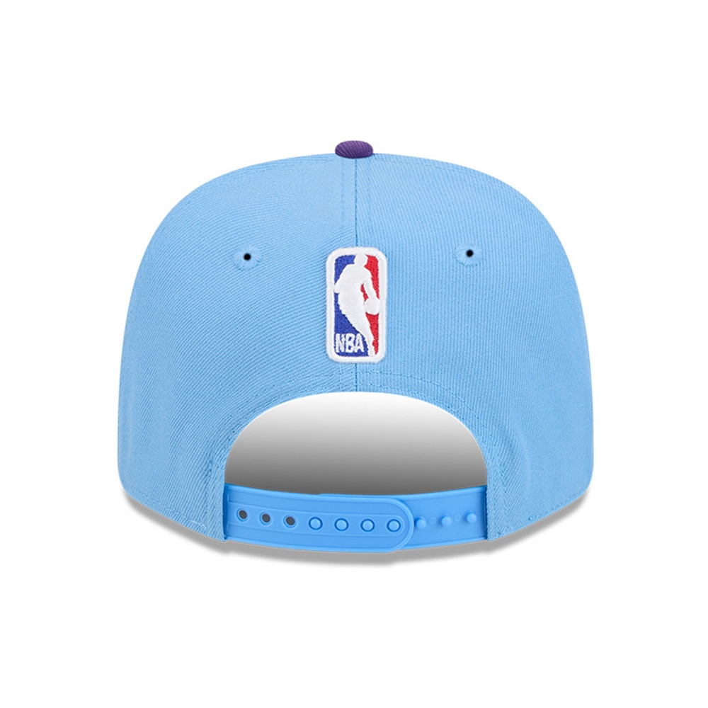 Utah Jazz 2024 NBA City Edition New Era Stretch-Snap 9SEVENTY Cap