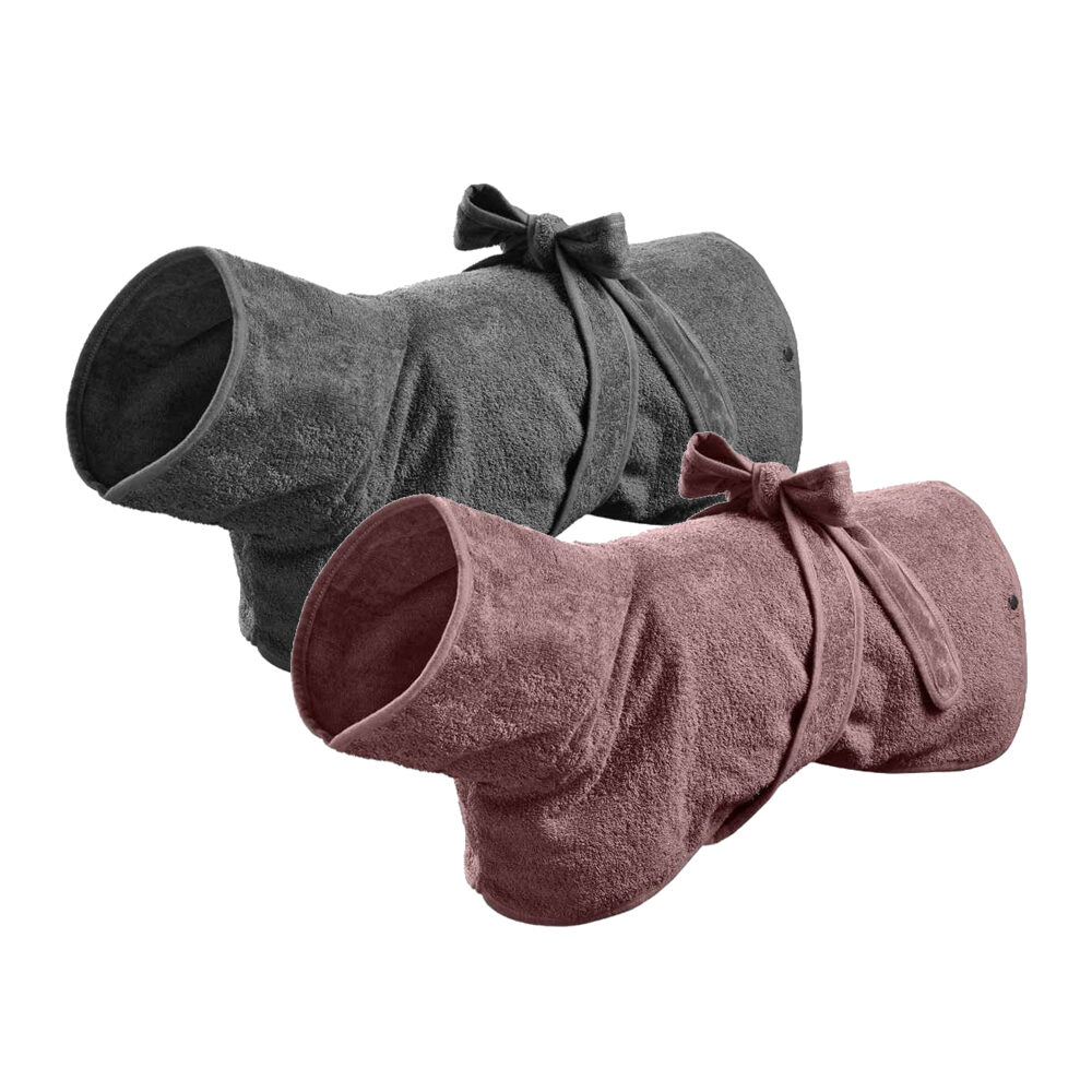 Hunter Dog Bathrobe Riga - Dusty Pink - 40