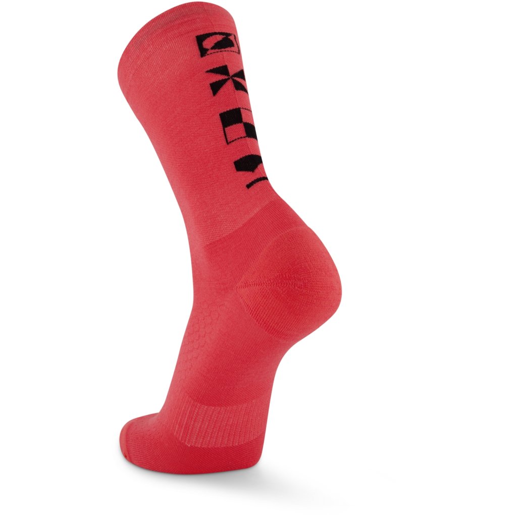 Mons Royale Atlas Merino Crew Socks - watermelon
