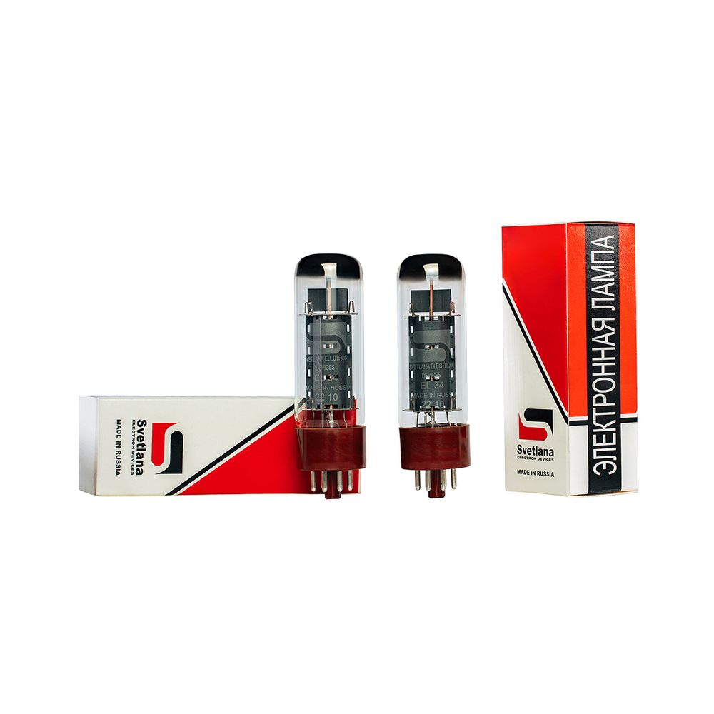 Svetlana EL34 Tube Matched Pair – Thomann Ireland