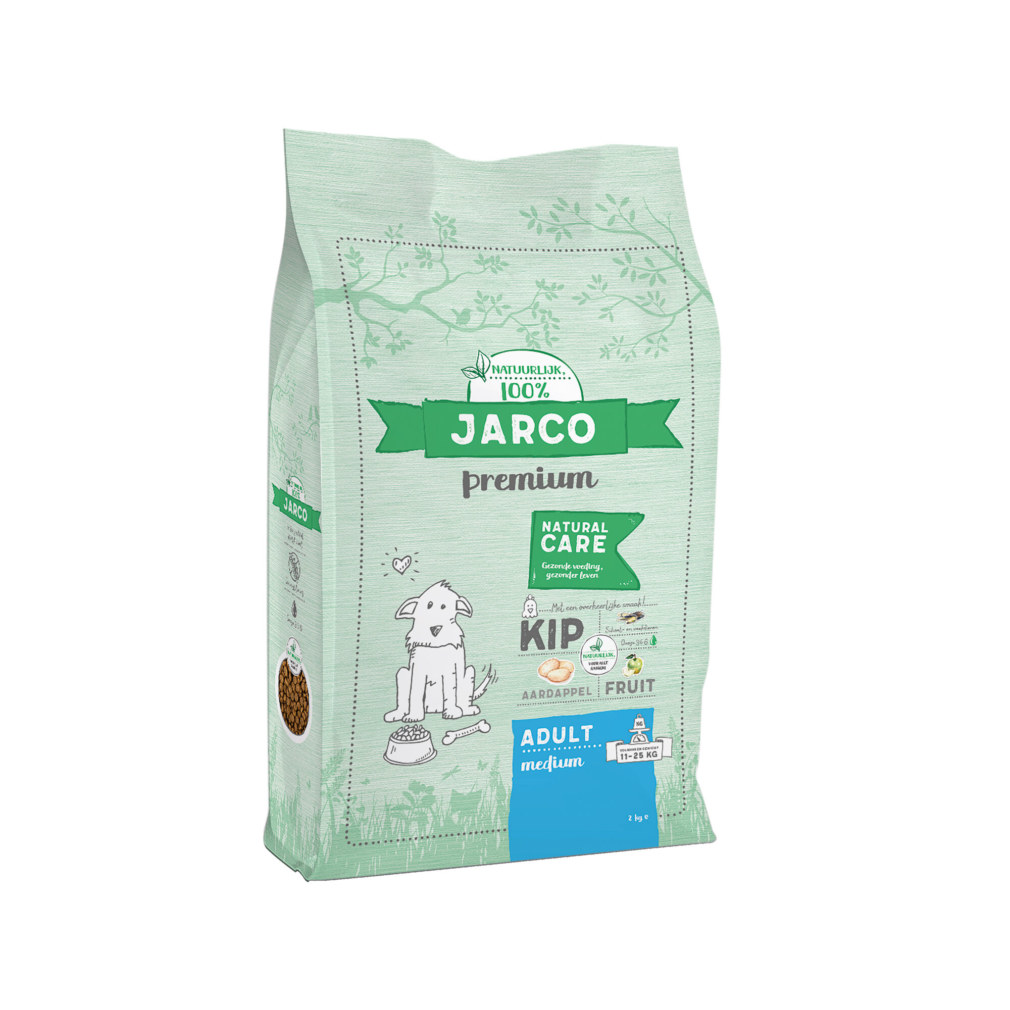 Jarco Premium Adult Dog Medium - Chicken - 2 kg