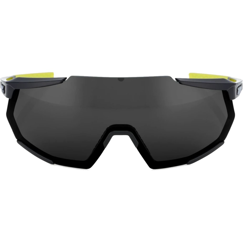 100% Racetrap 3.0 Glasses - Gloss Black - Smoke | Clear