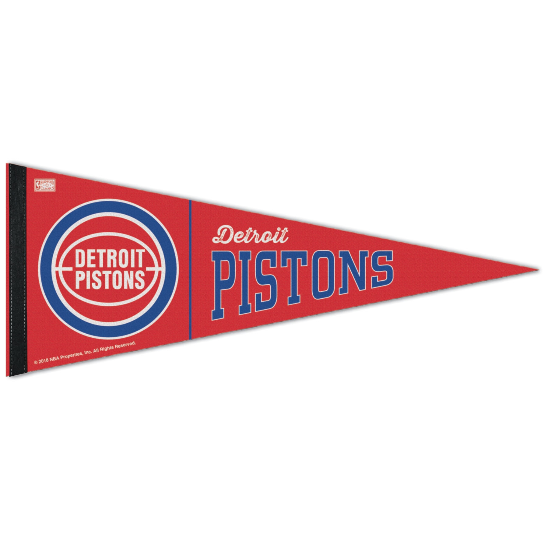 Detroit Pistons Hardwood Classics Premium NBA Pennant