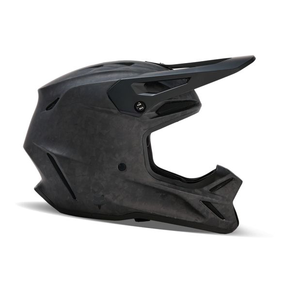 Casque cross Fox V3 RS CARBON SOLID 2026 - NoirRef : FX4078
