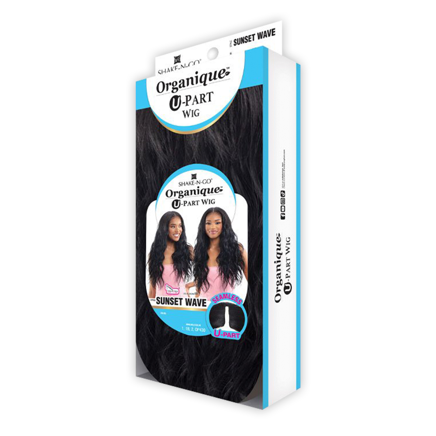 Shake-N-Go Wig Organique U-Part Sunset Wave