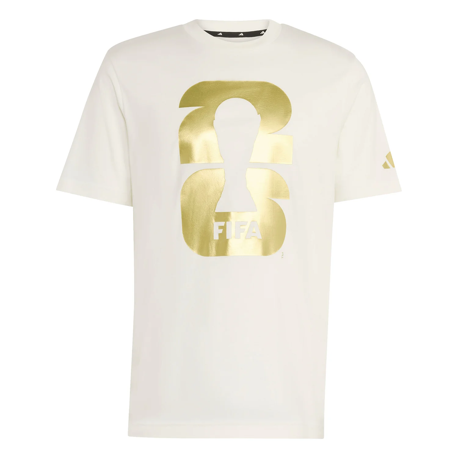 2026 Soccer Fan Collection Official Emblem White T-Shirt - Men's