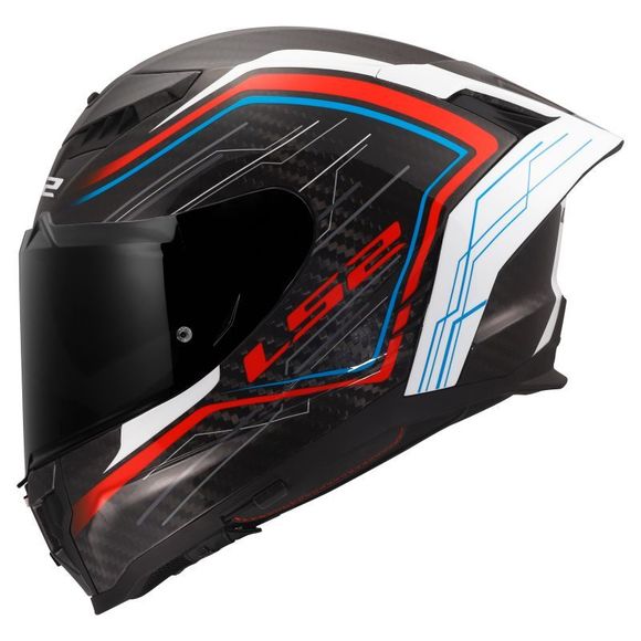 Casque intégral LS2 FF807 DRAGON SUBIC - Blanc / BleuRef : LS1252