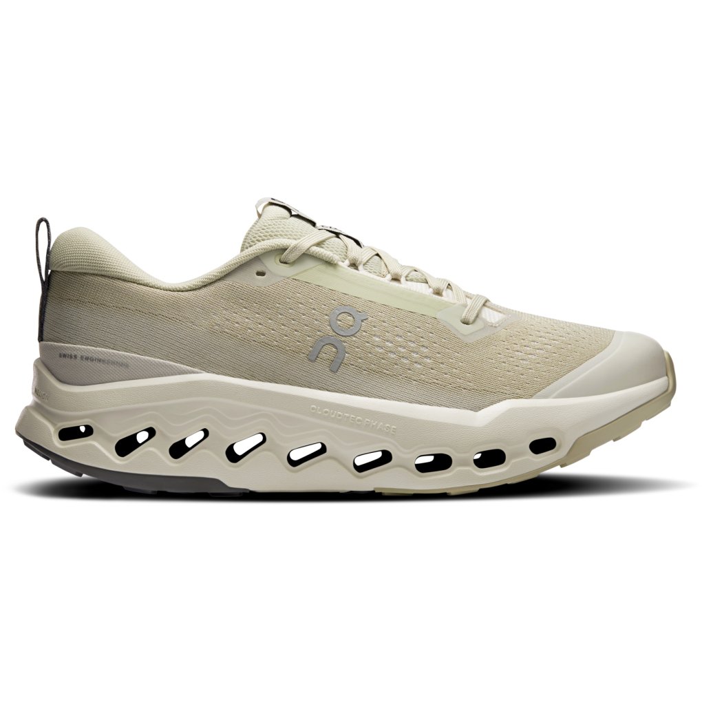 On Cloudsurfer Trail 2 Running Shoes Men - Chalk | Ghost
