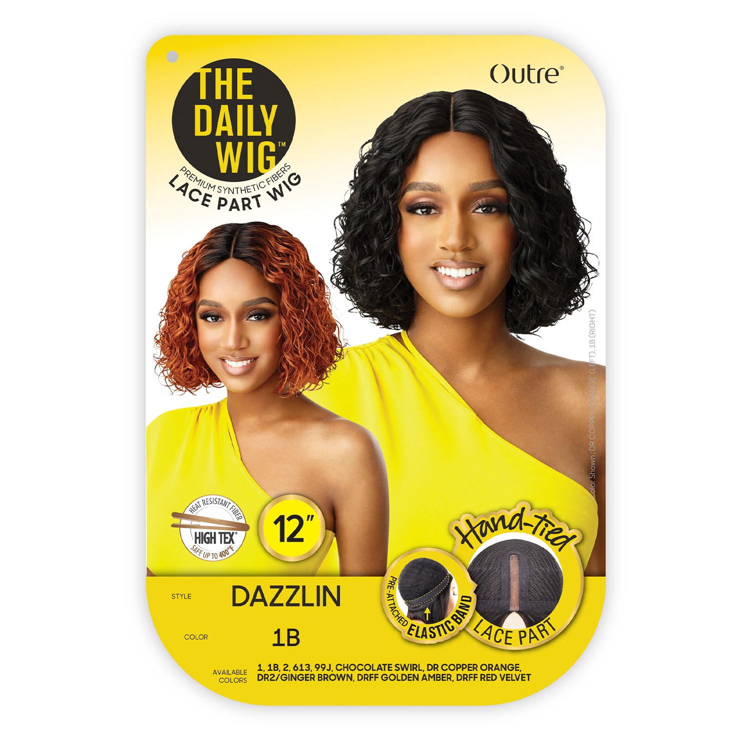 Outre The Daily Wig Hand-Tied Lace Part Wig Dazzlin