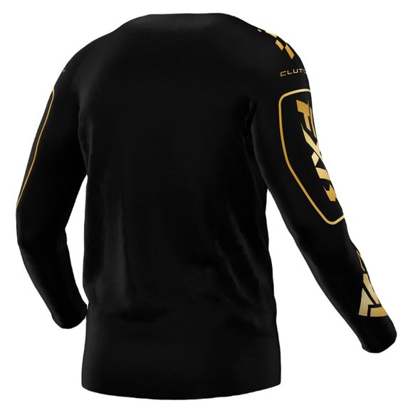 FXR CLUTCH MX 25 2025 cross jersey - Black / YellowRef: FXR0847