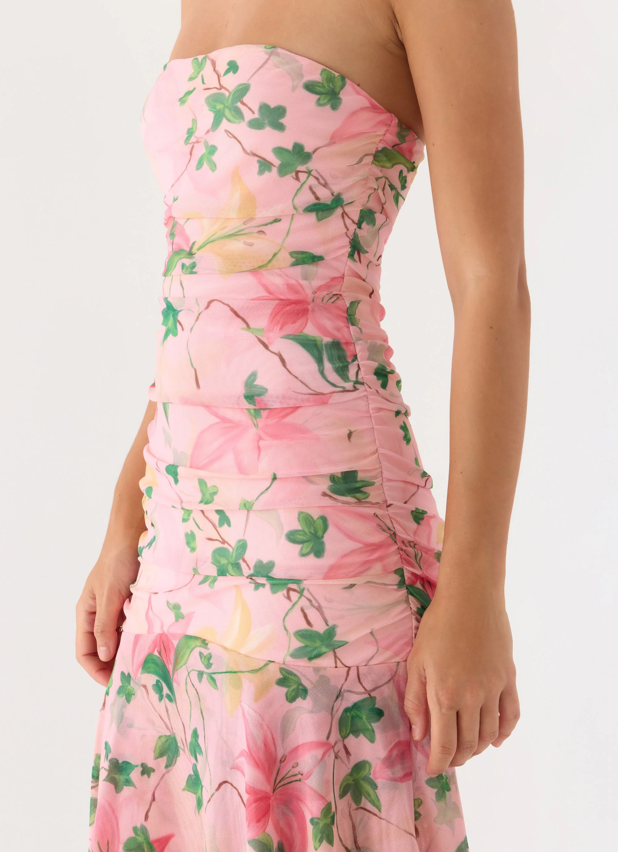 Bingle Midi Dress - Blooming Spring