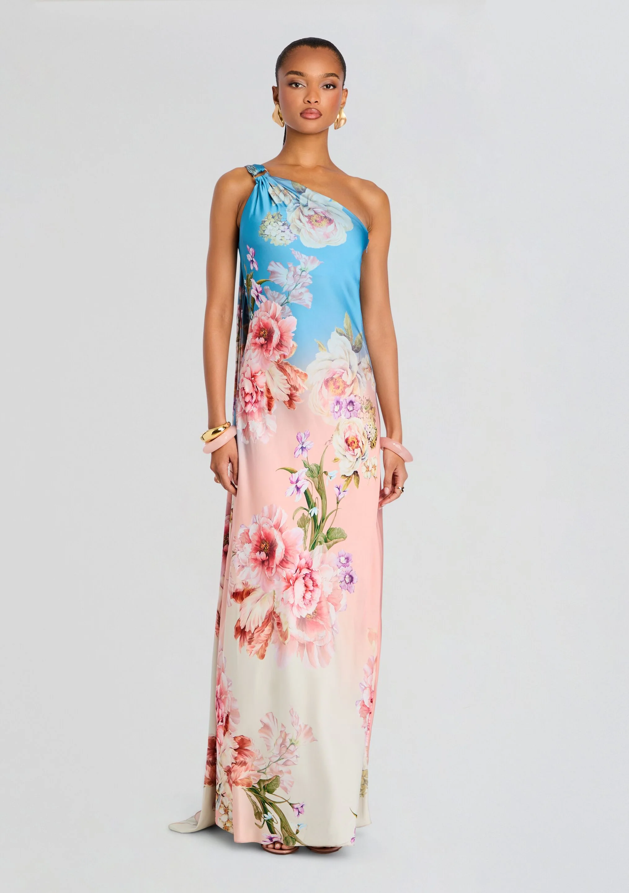 Kavi One Shoulder Dress