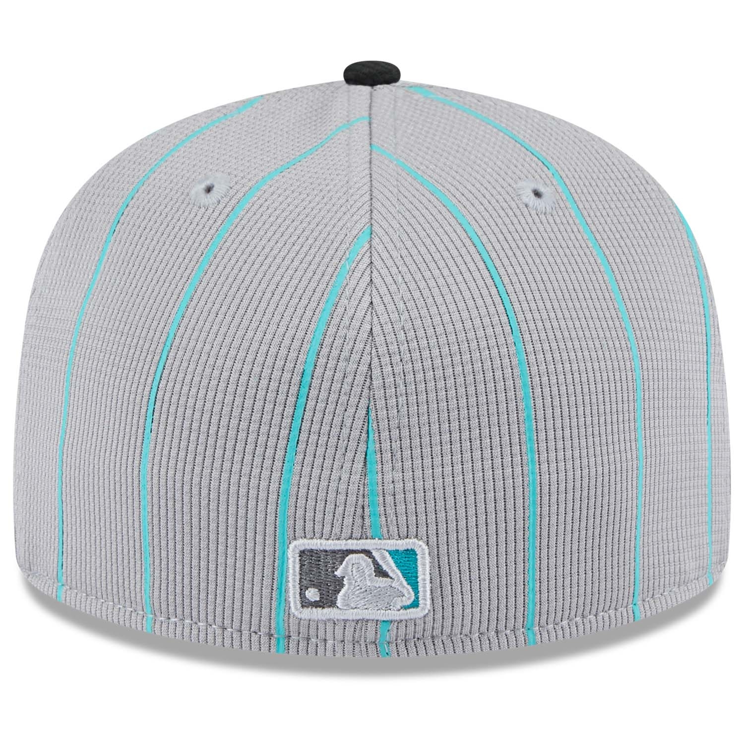 Miami Marlins Colorway 2025 MLB Batting Practice 59FIFTY Fitted Cap Gray