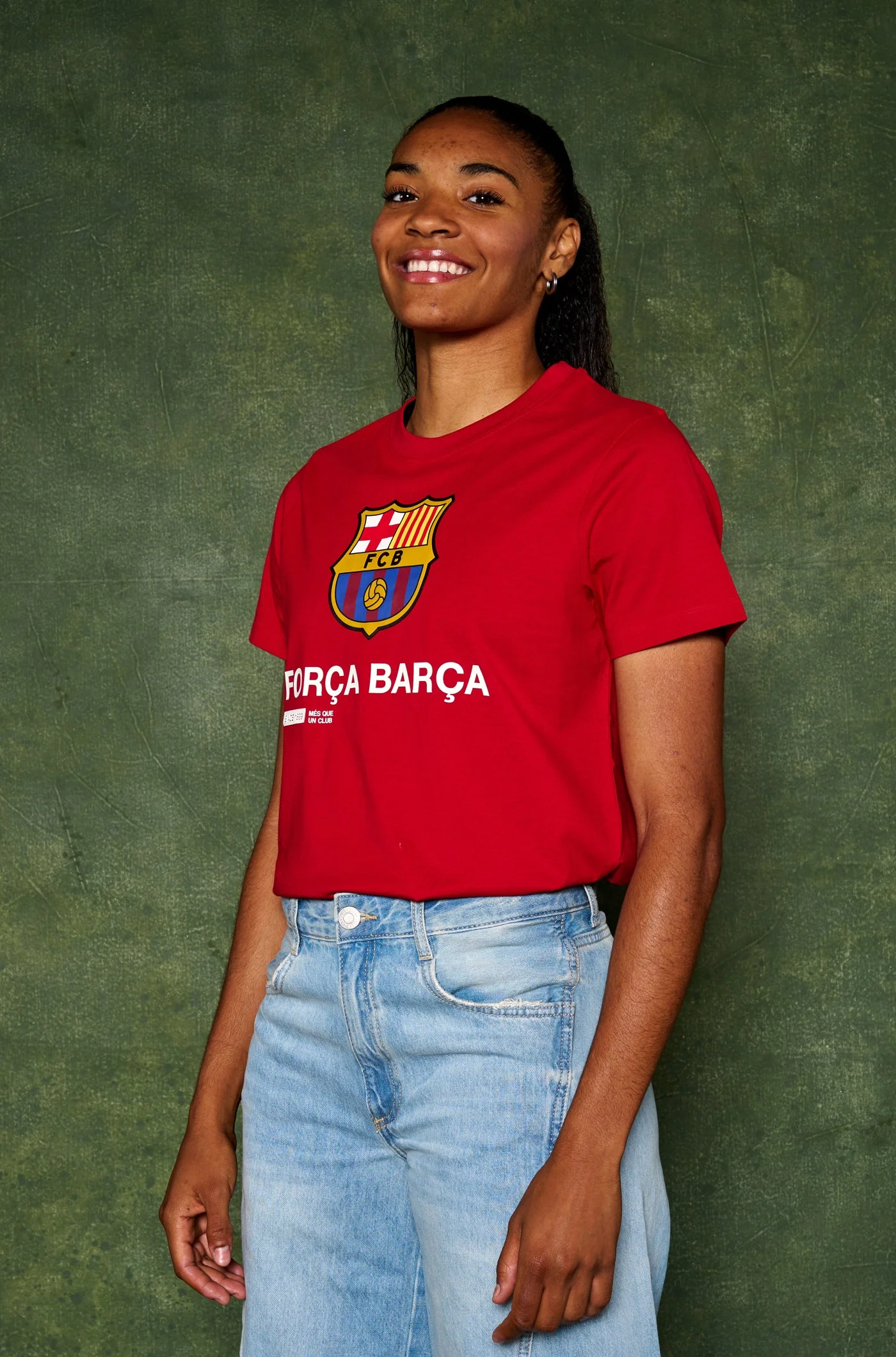 T-Shirt Red Força Barça