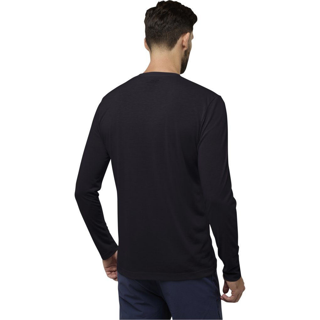 Jack Wolfskin Vonnan Longsleeve T-Shirt Men - black