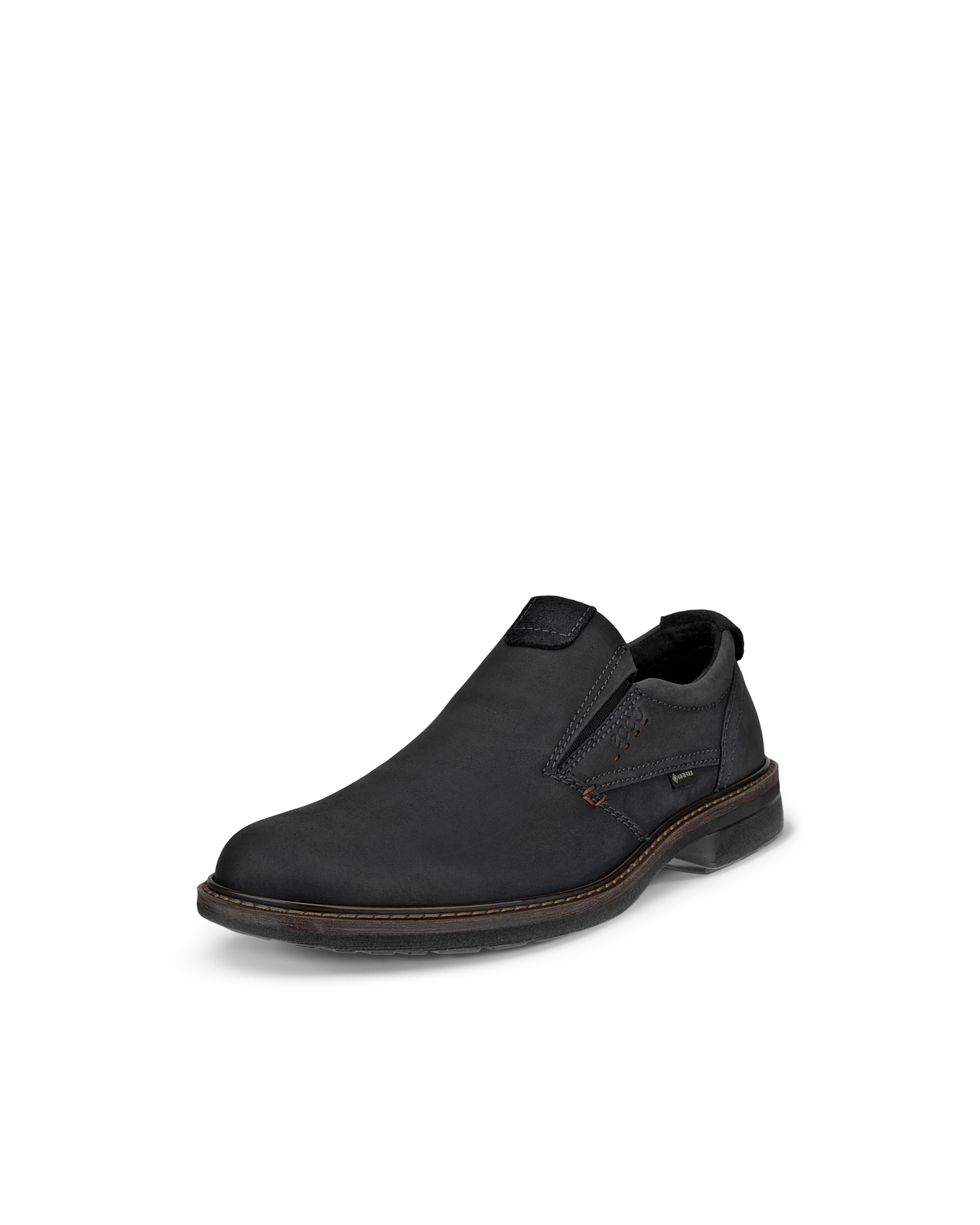 ECCO TURN Herren Lederslipper mit Gore-Tex Schwarz