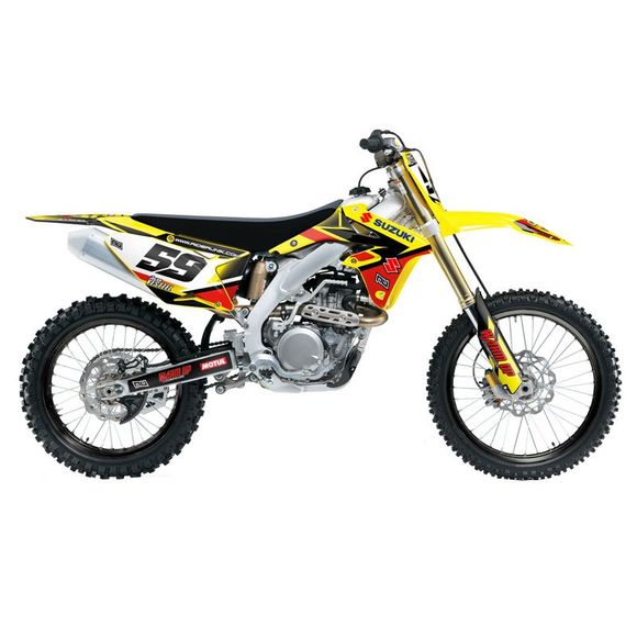 RiderUnik VES deco kitSUZUKI 250 RM-Z 250 - 2004 - 2006Ref: SUVES03