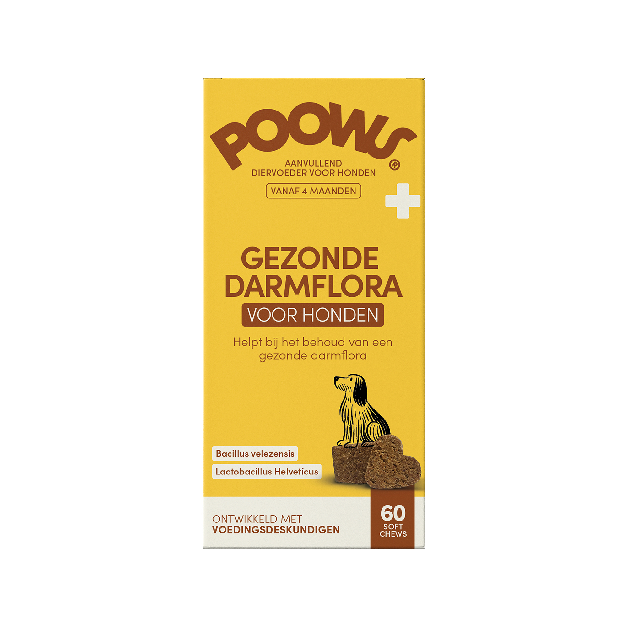 Poows Healthy Gut Flora - 60 pieces