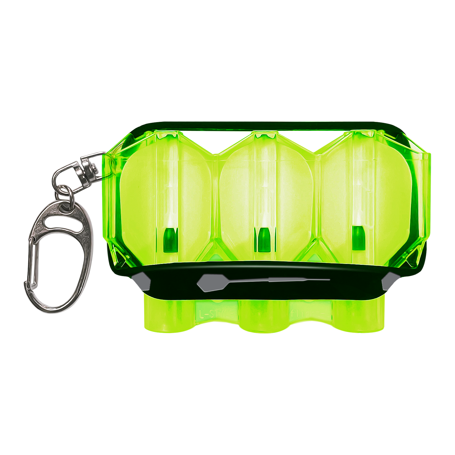 L-Style Krystal Flight Case - Neon Yellow