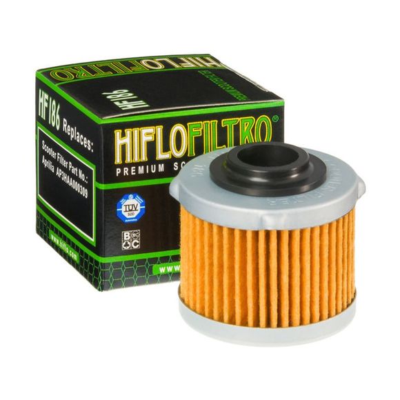 HifloFiltro HF186 oil filter Original typeRef: H186 / 07120300