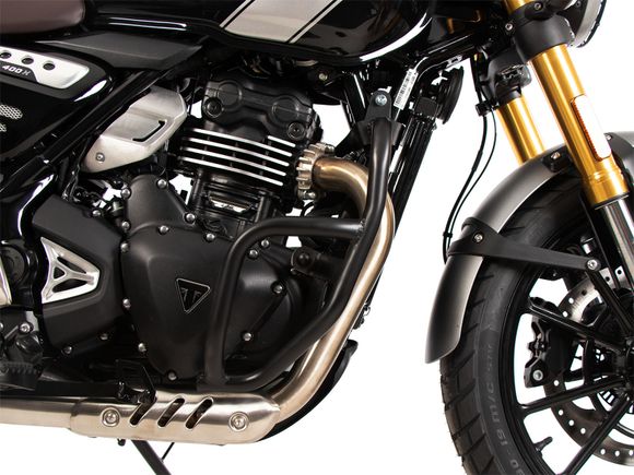 Pare-carter Hepco & Becker Crashbar - noirTRIUMPH 400 SCRAMBLER 400 X - 2024 - 2025Ref : HBE03073A / 5017663 00 01