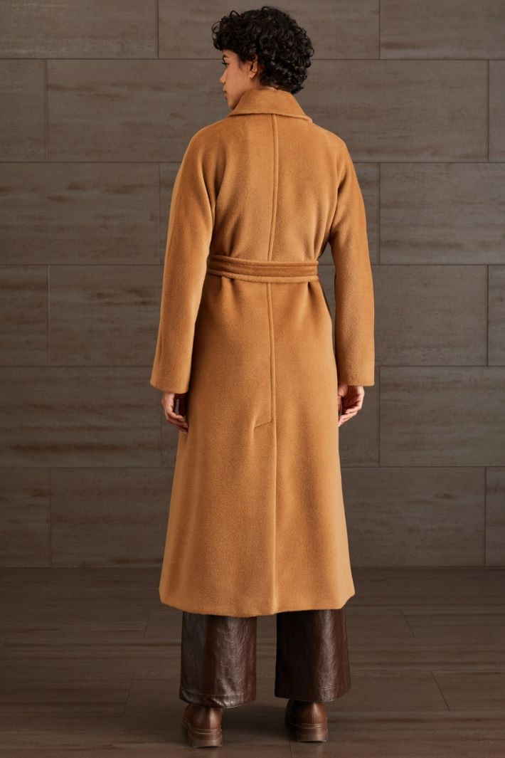 Wool coat - CAMEL