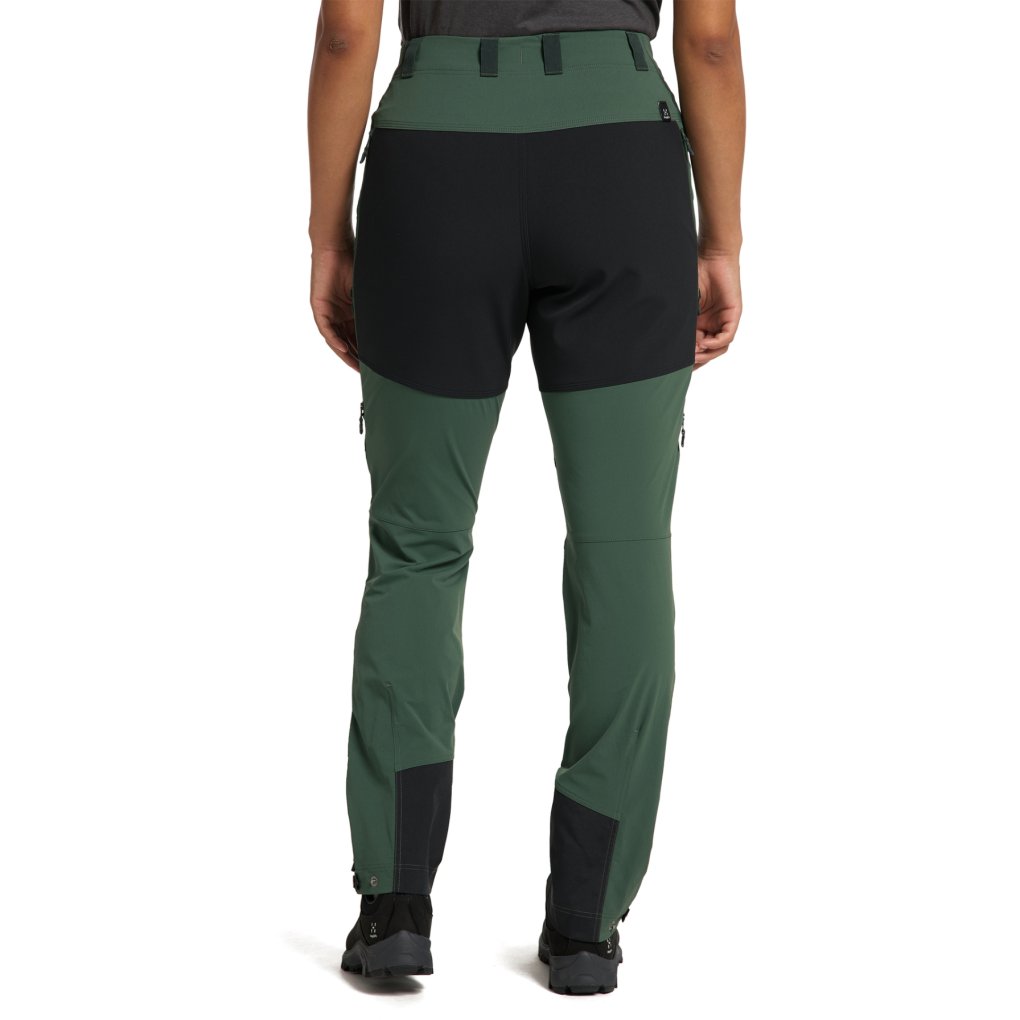 Haglöfs Rugged Standard Pants Women - Regular - fjell green/true black 4HT