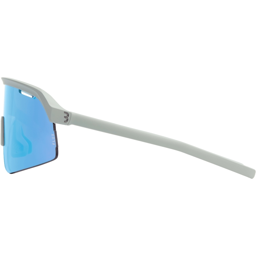 BBB Cycling Valor BSG-81 Cycling Glasses - matt grey | FLUX blue