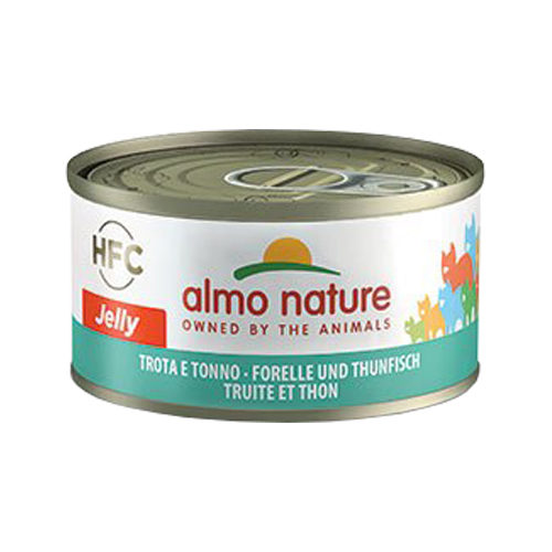 Almo Nature HFC 70 Jelly - Trout & Tuna - 24 x 70g