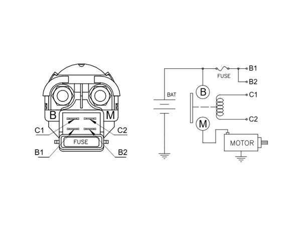 Démarreur Tecnium Relais de by DZERef : TE20294A / 1148658