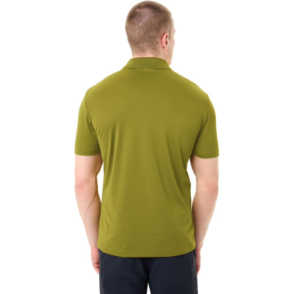 Vaude Essential Polo Shirt Men - dark leaf