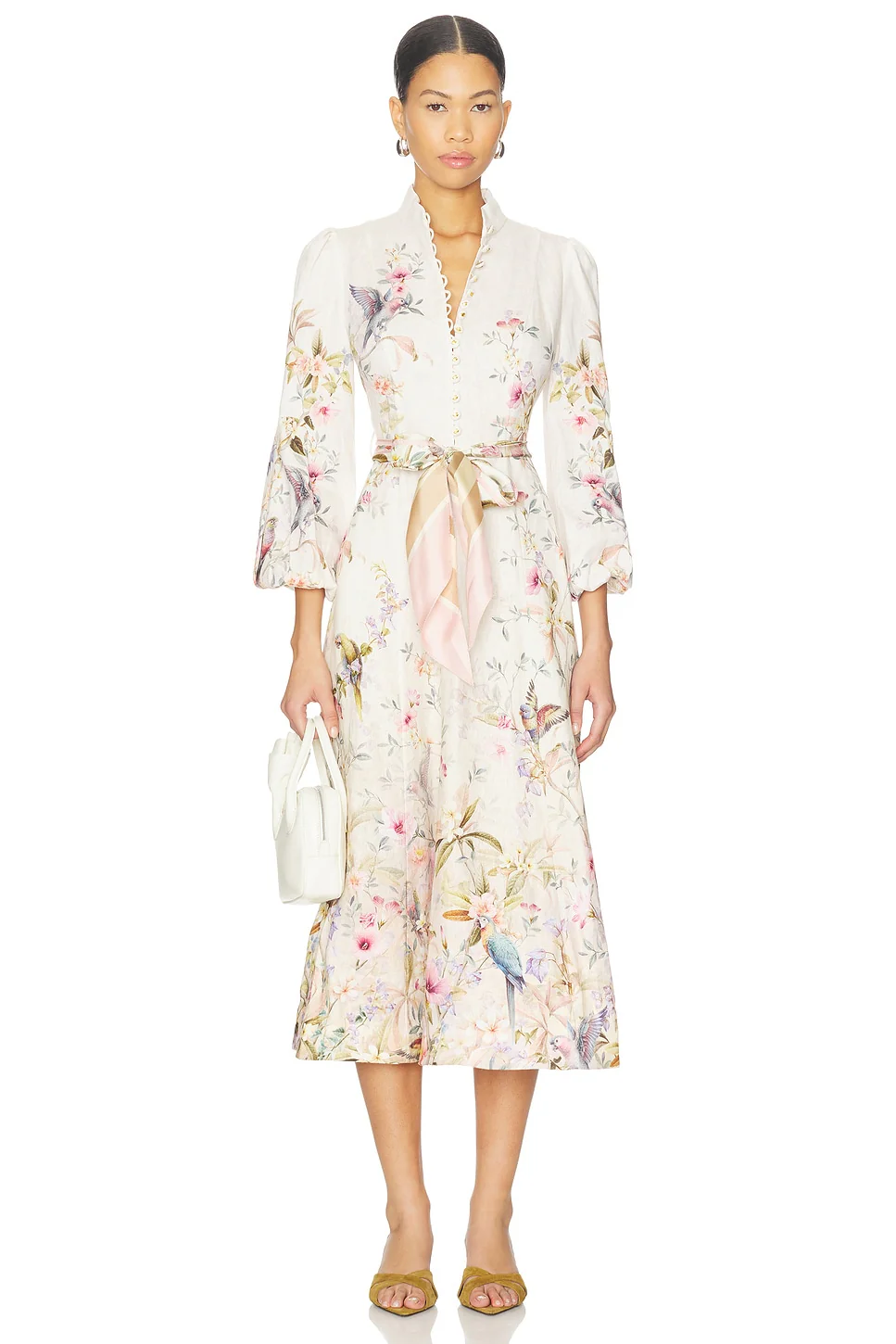 Rebellion Button Midi Dress