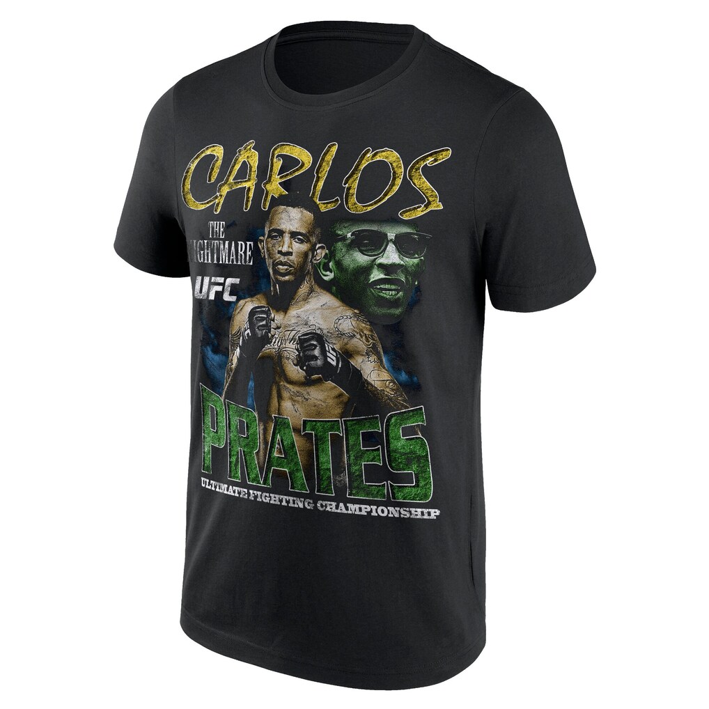 UFC Carlos Prates Throwback T-Shirt - Black - Mens