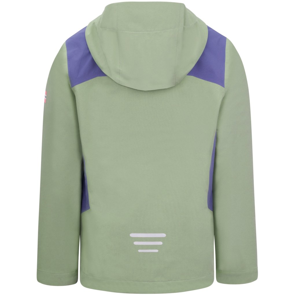 Trollkids Gjende Jacket Girls - Violet Blue/Pistachio Green/Lilac