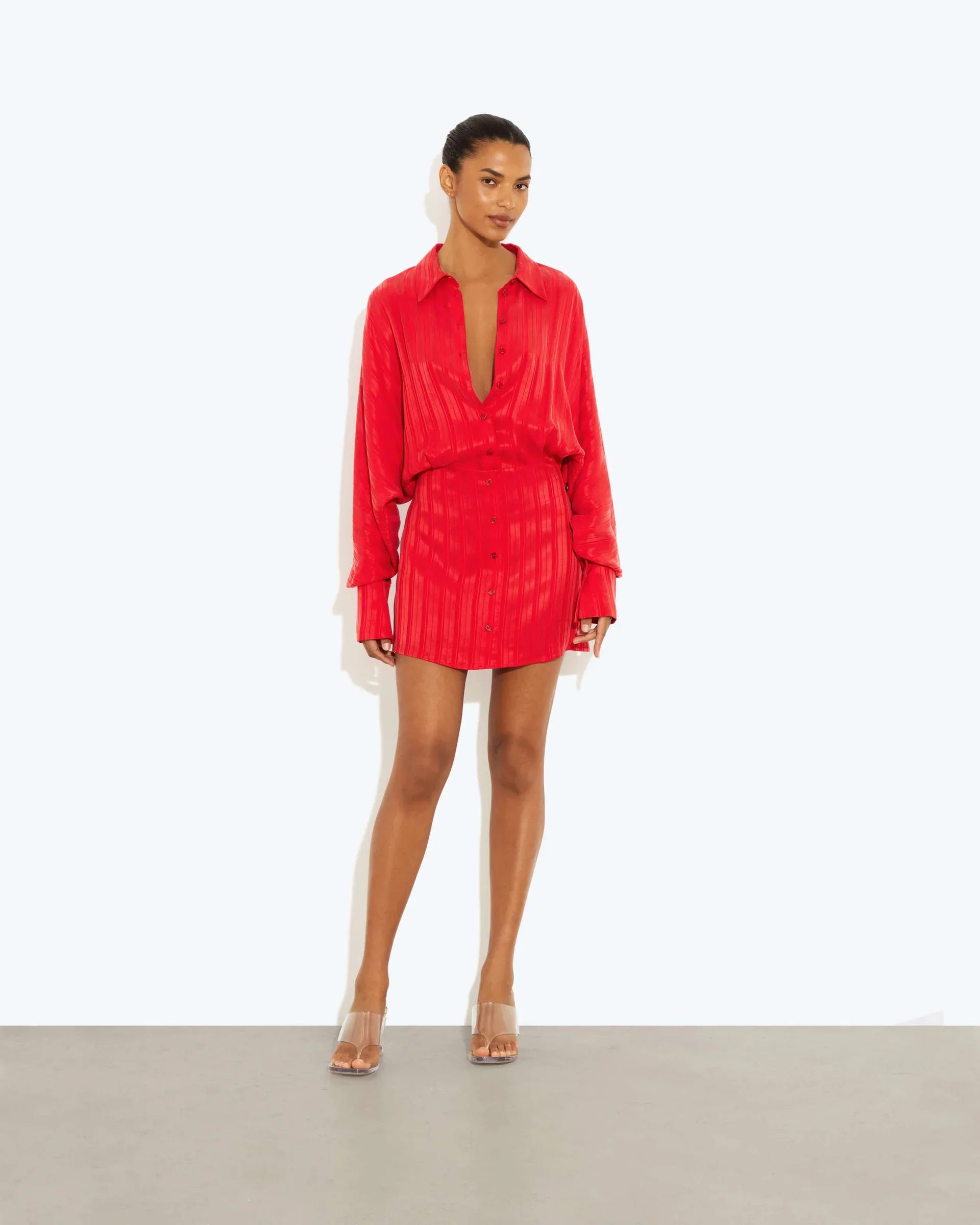 Harlowe Dress Red