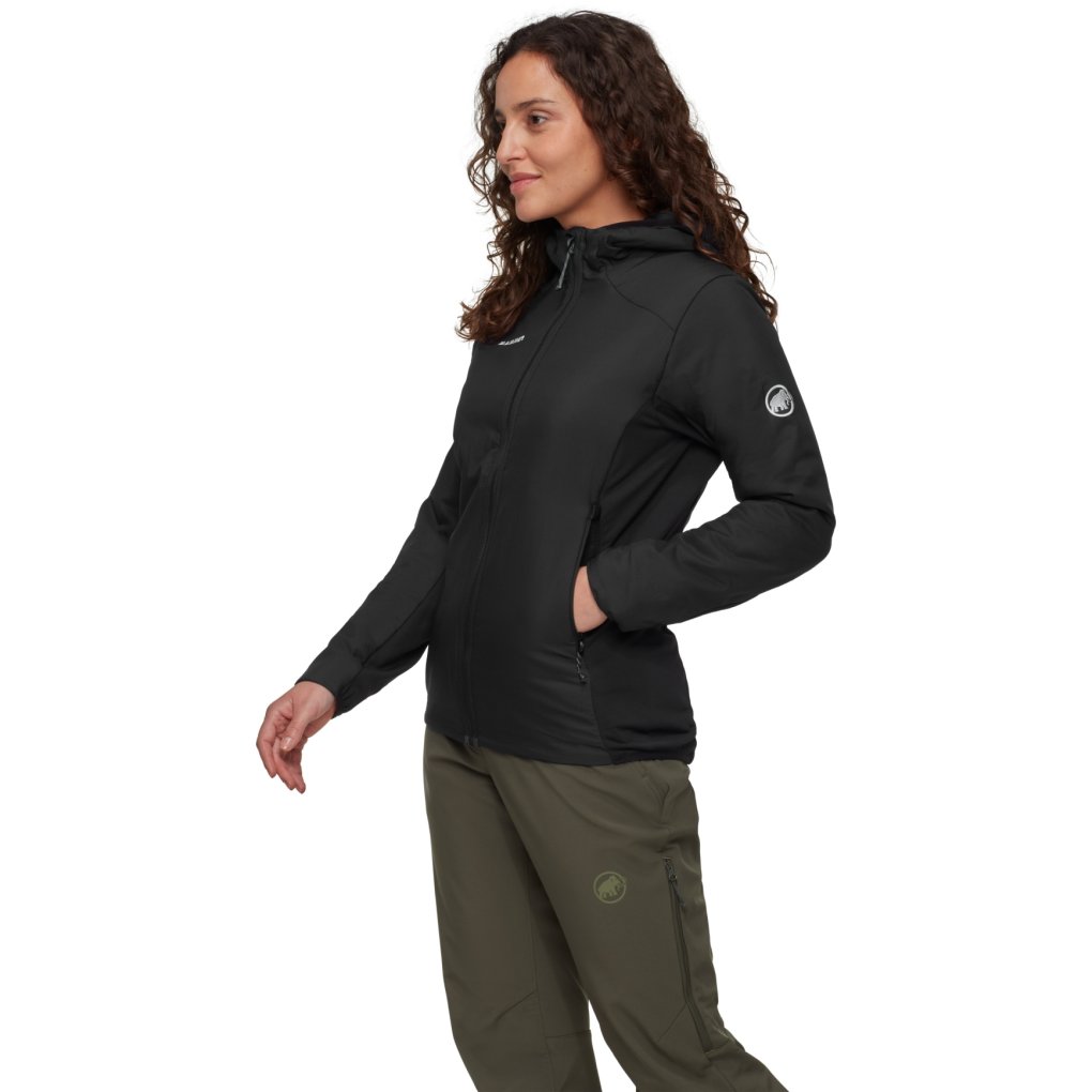 Mammut Rime Light Insulated Hybrid Hooded Jacket Women - black