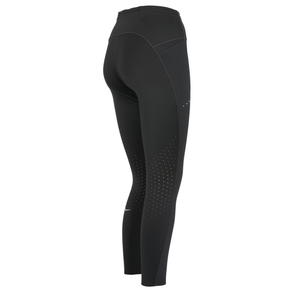 Nike Swift Dri-FIT 7/8 Running Tights Women - black/reflective silver HJ2252-010