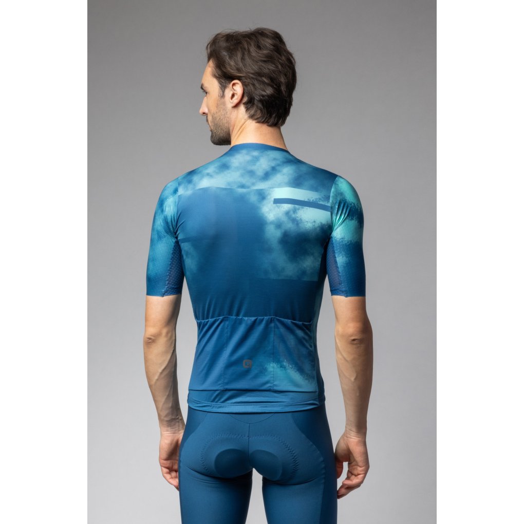 Alé PR-E Atmosfera Short Sleeve Jersey Men - lagoon