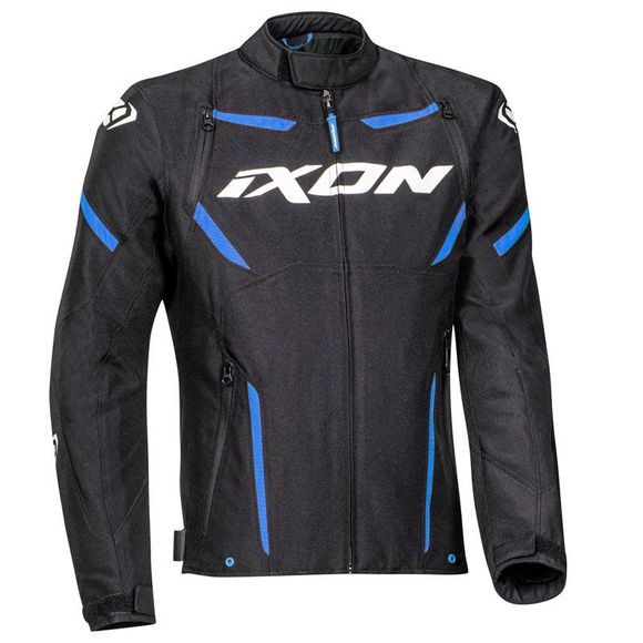Ixon Striker Motorcycle Jacket - Black / BlueRef: Ix1426-C59037