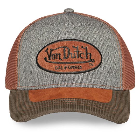 Casquette Von Dutch SHIELD - BeigeRef : VDH0324 / VD/1/CT/SHIELD/01-TU