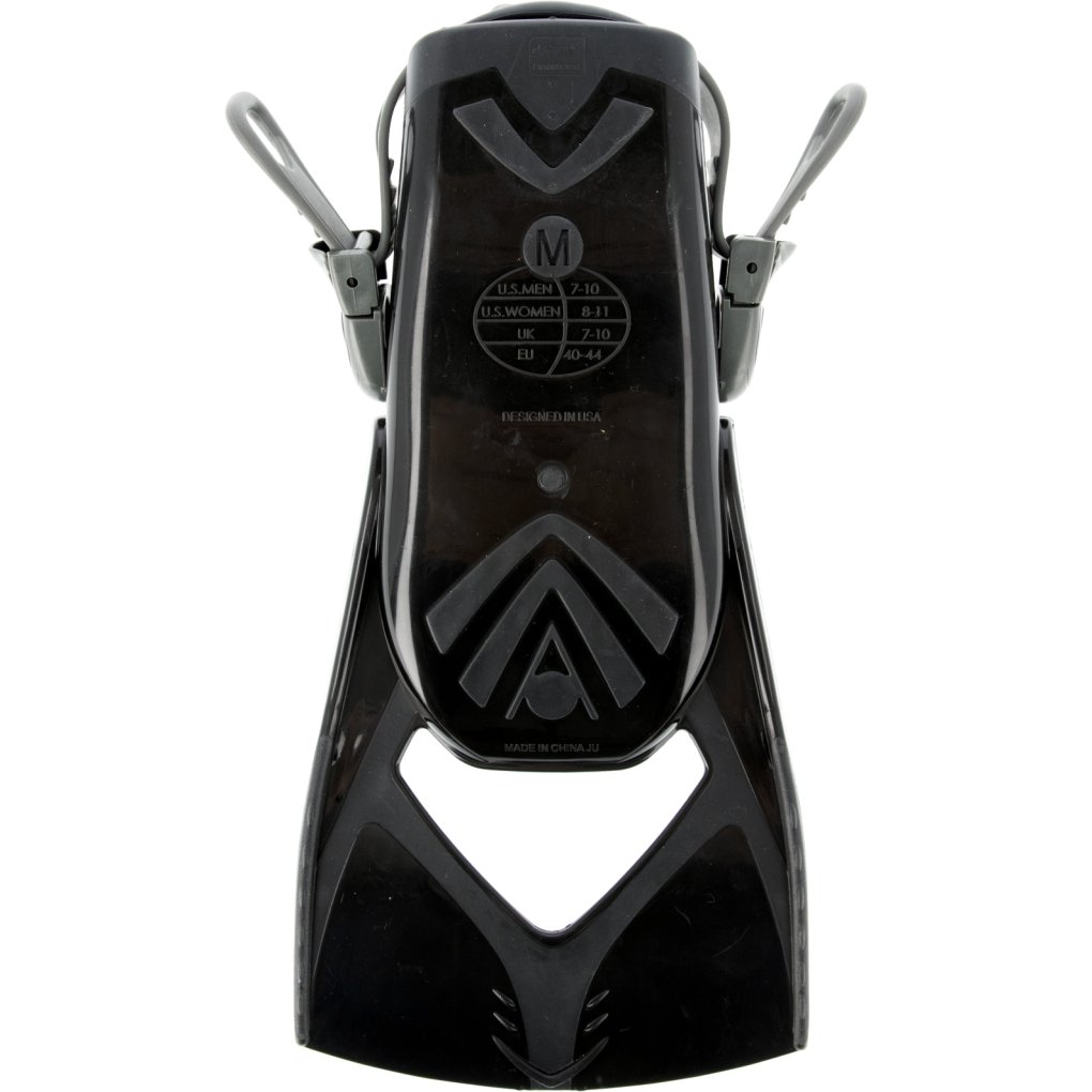 AQUASPHERE ZIP VX Training Fins - Black/Black