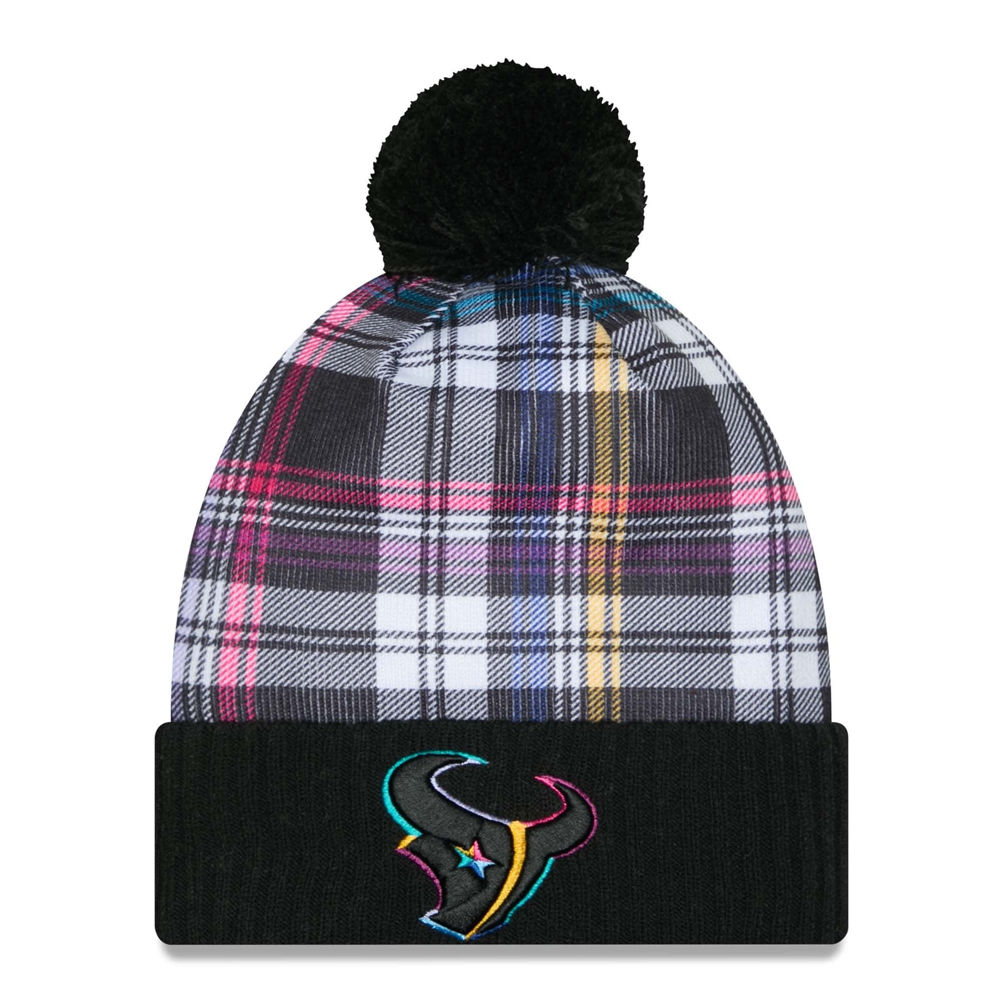 Houston Texans 2024 NFL Crucial Catch New Era Sport Pom Knit