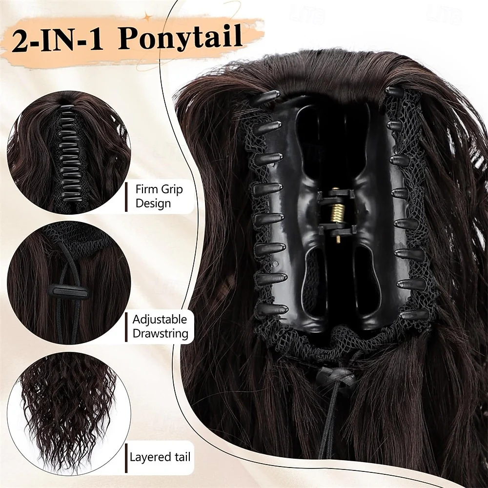 SwiftGlam Ponytail -Effortless Beauty On The Go