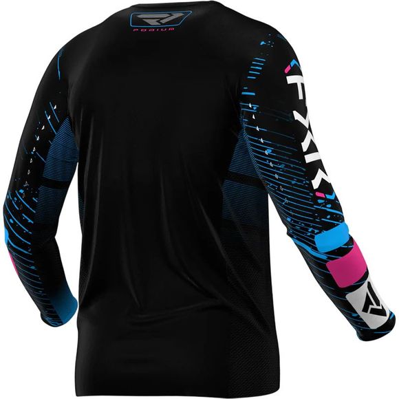 FXR PODIUM CHILDREN'S 2026 cross jersey - Black / BlueRef: FXR0871