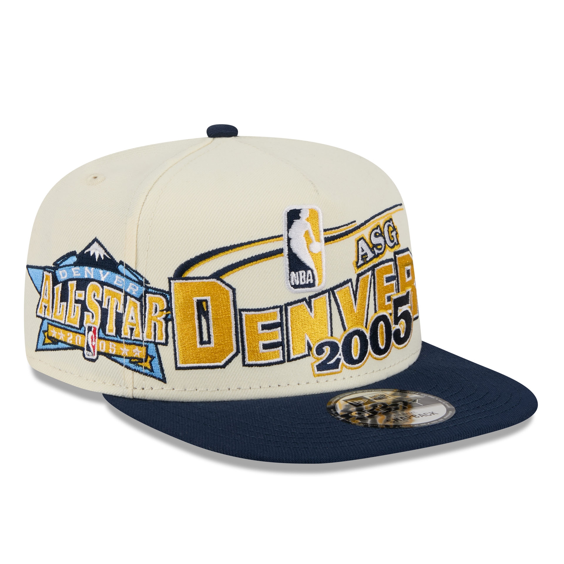 2005 NBA All-Star Game Denver 9FIFTY A-Frame Snapback Cap