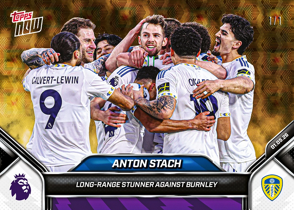 Anton Stach - 2025-26 Premier League Topps NOW® - Card 184 - PR: 312