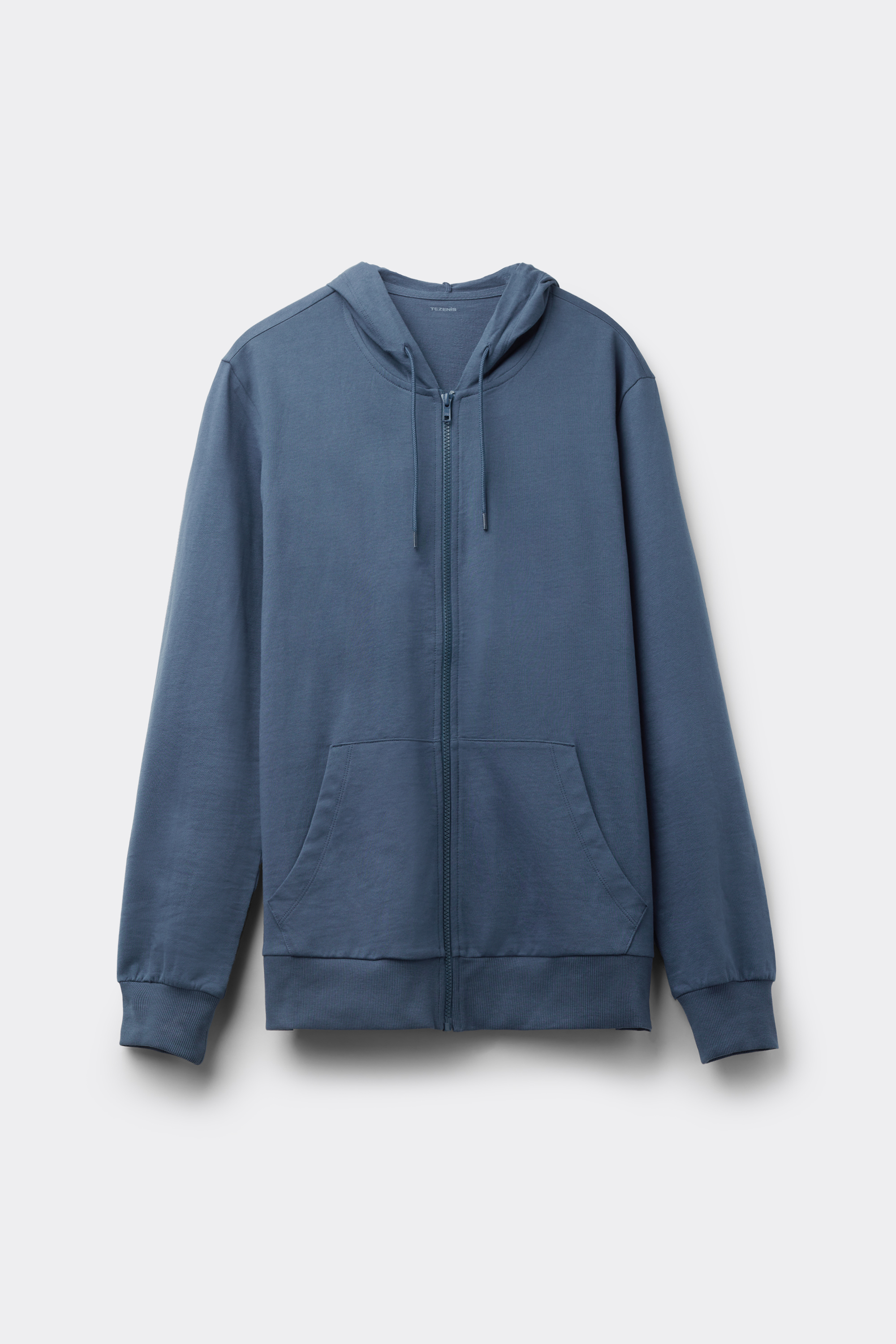 Long-Sleeved Zip-Up Hoodie