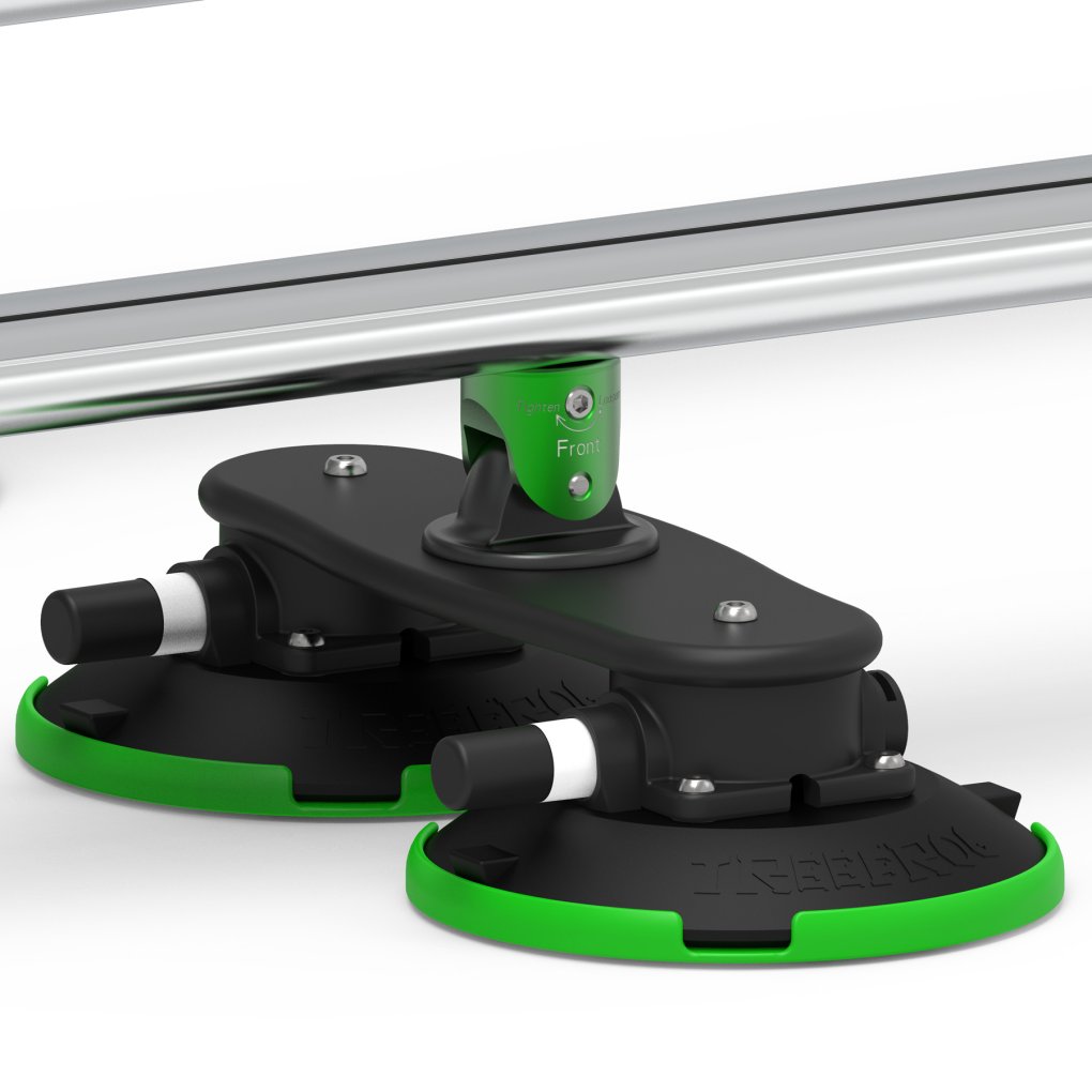 TreeFrog Crossbar Roof Rack - silver