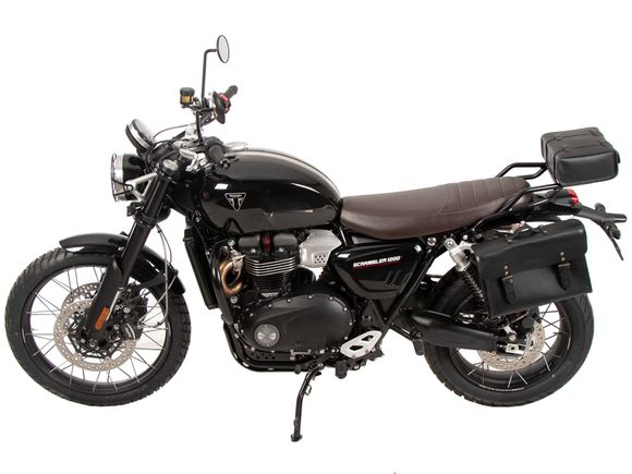 Porte Bagage Hepco & Becker tubulaire - noirTRIUMPH 1200 SCRAMBLER 1200 X - 2024 - 2025Ref : HBE04214A / 6587667 01 01